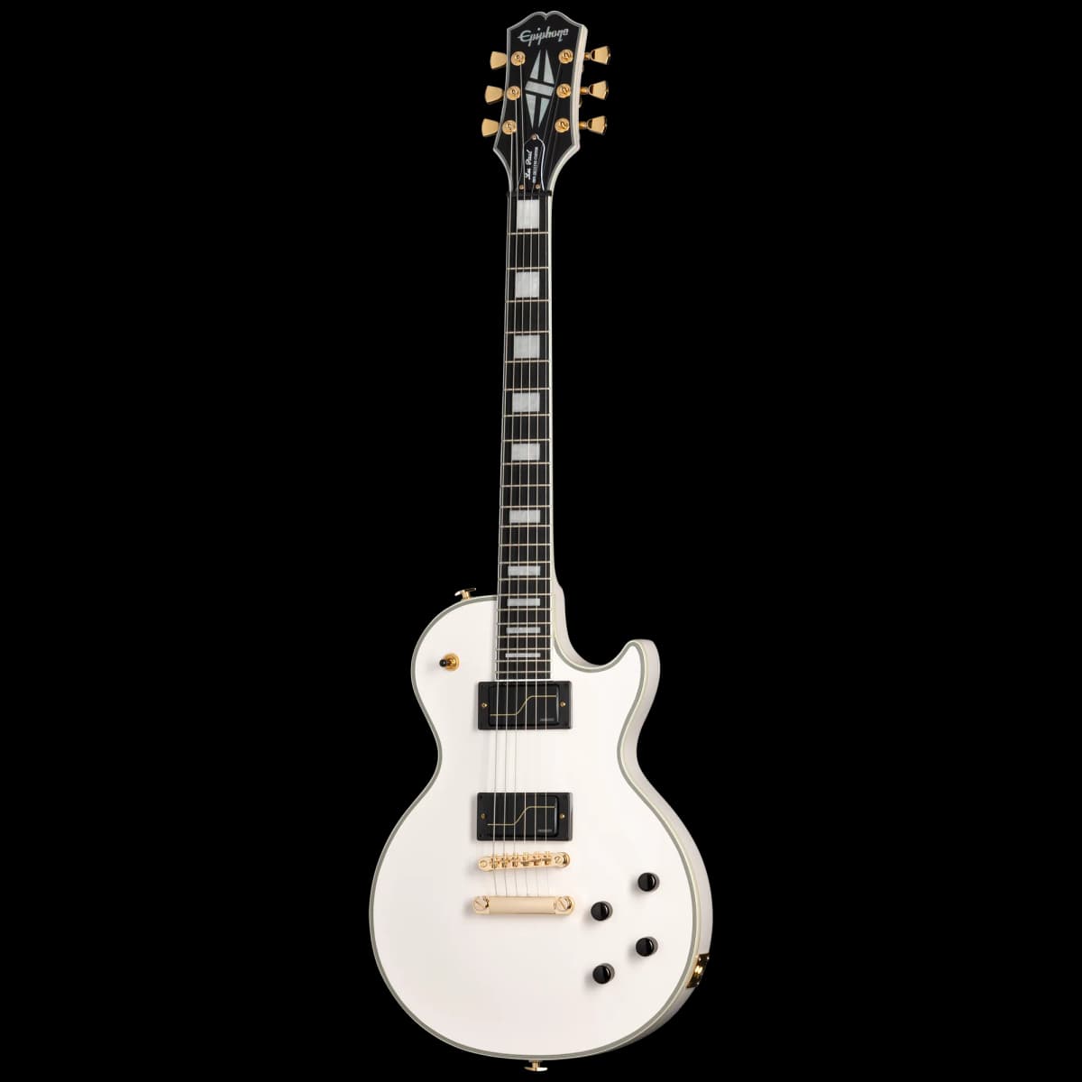 Epiphone Matt Heafy Les Paul Custom Origins, Bone White — photo 3