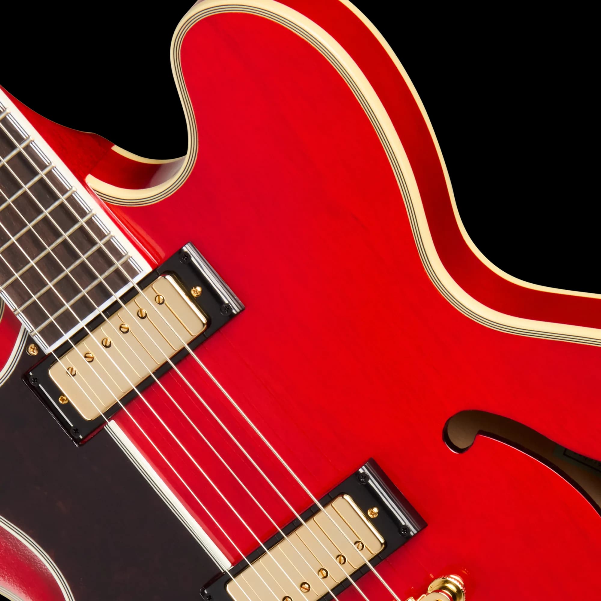 Epiphone Masterbilt Gem Archer Sheraton, Left-Handed, Cherry Red — photo 7