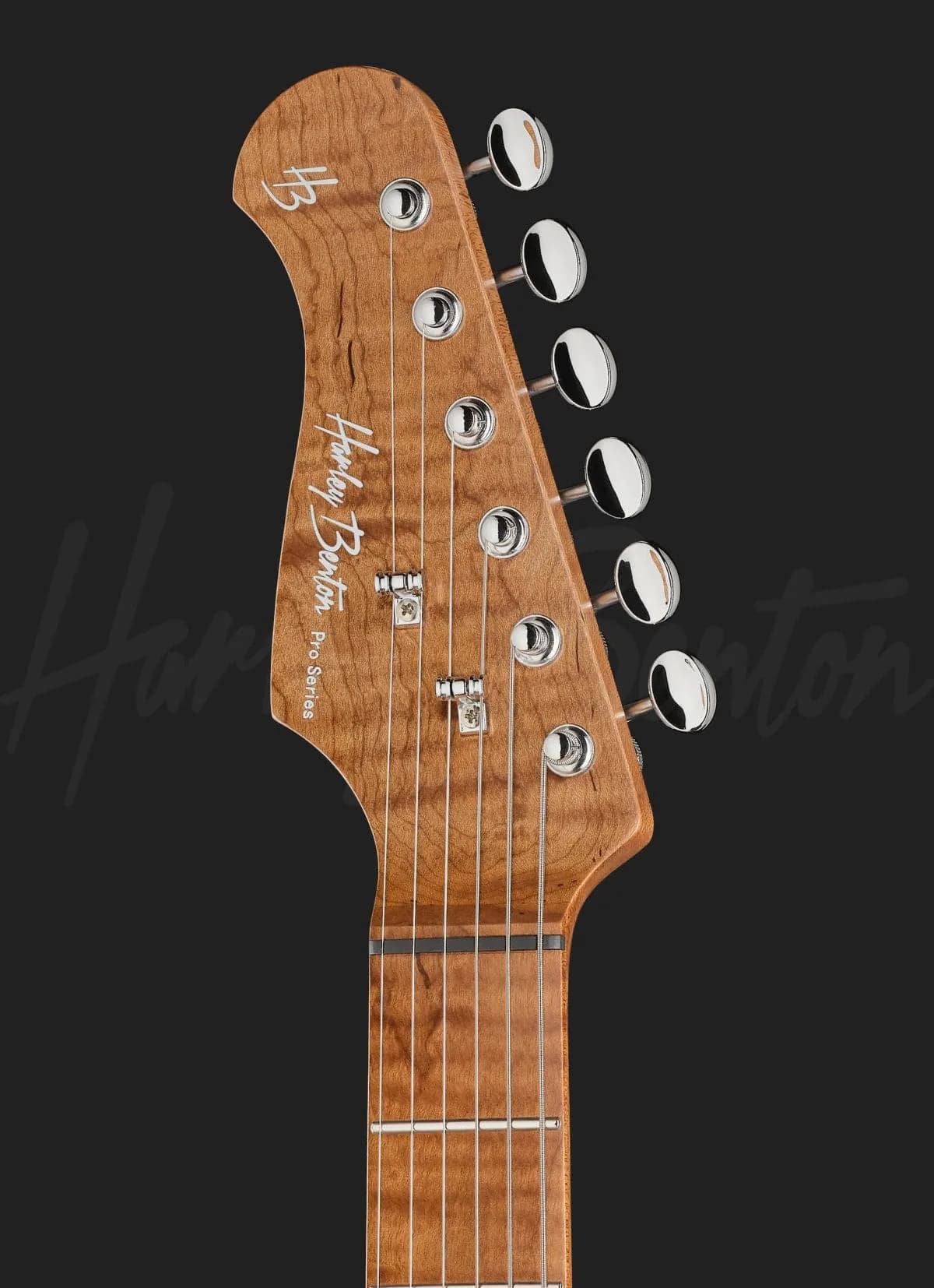Harley Benton ST-Modern Plus MN HSS LH Dark Purple Sparkle — photo 6