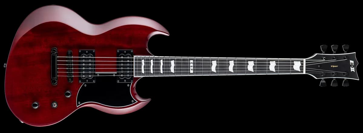 ESP E-II Viper See Thru Black Cherry