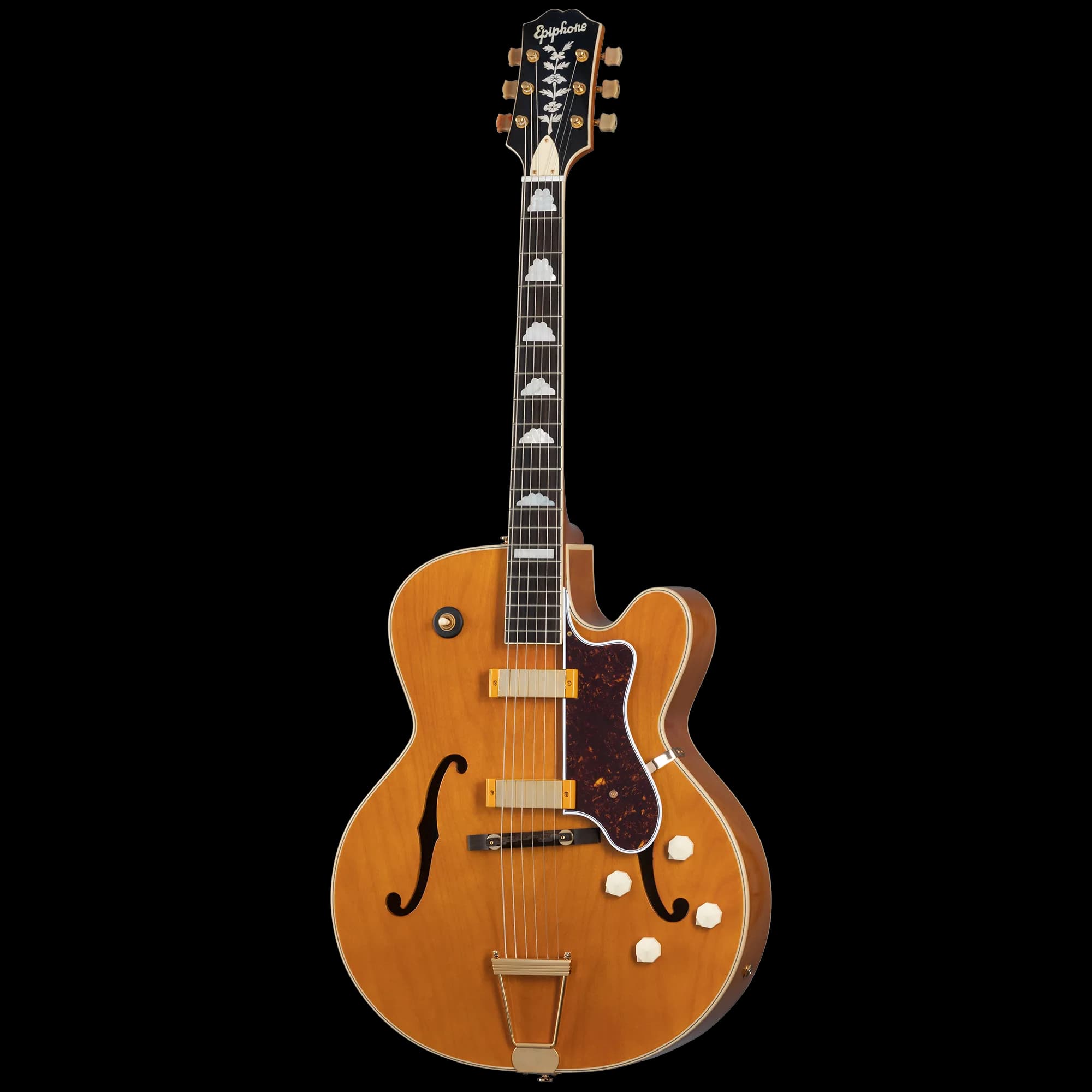 Epiphone 150th Anniversary Zephyr DeLuxe Regent, Aged Antique Natural — photo 3