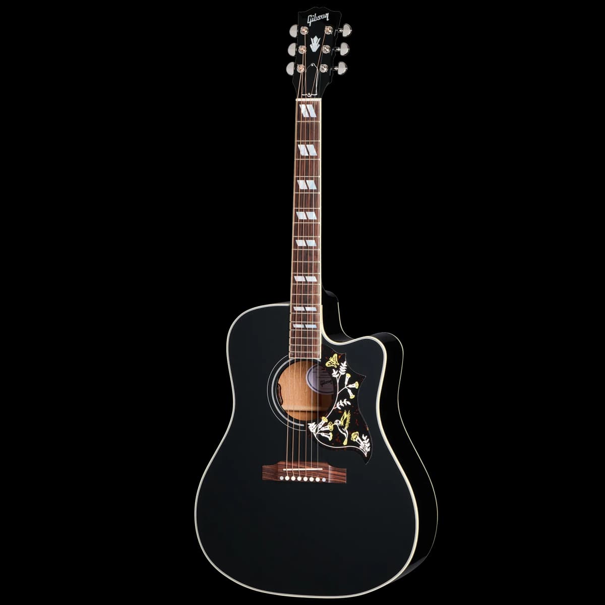 Gibson Hummingbird Standard EC, Ebony, Exclusive — photo 2