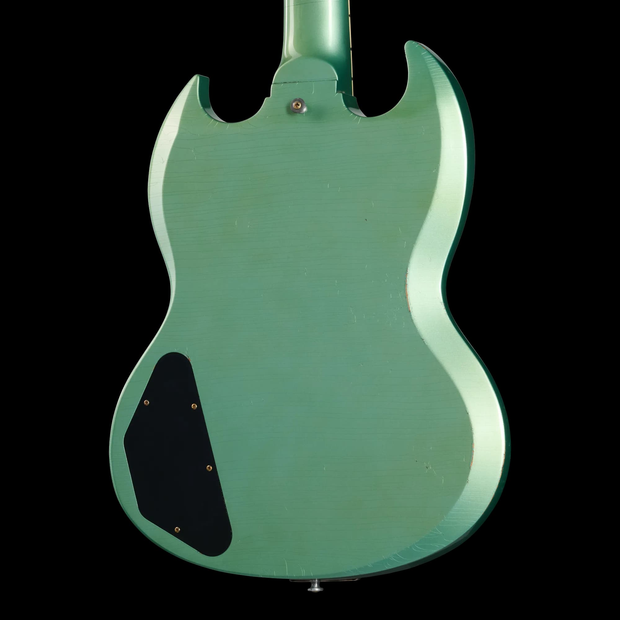 Gibson 1963 Les Paul SG Custom Reissue, Light Aged, Inverness Green — photo 2