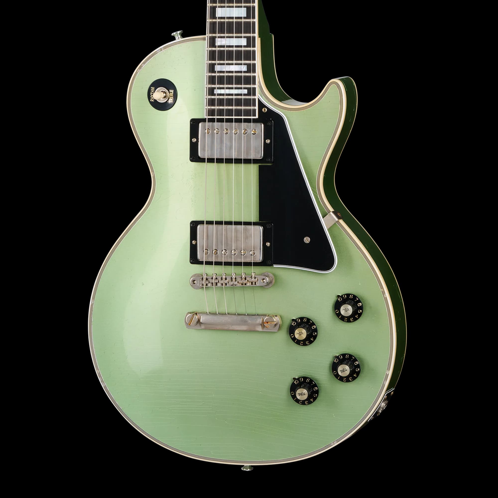 Gibson 1968 Les Paul Custom Reissue, Light Aged, Jade Green