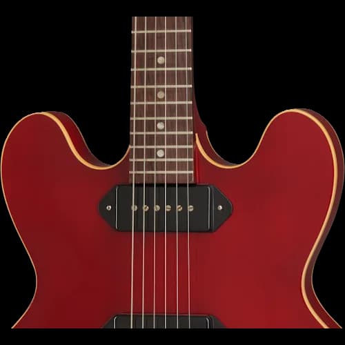 Gibson ES-335 DOT P-90, Wine Red — photo 4