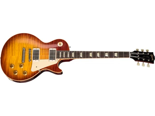 Gibson 60th Anniversary 1959 Les Paul Standard, Sunrise Teaburst (Brown/Pink Lifton Reissue 5-Latch Case Included) — photo 7