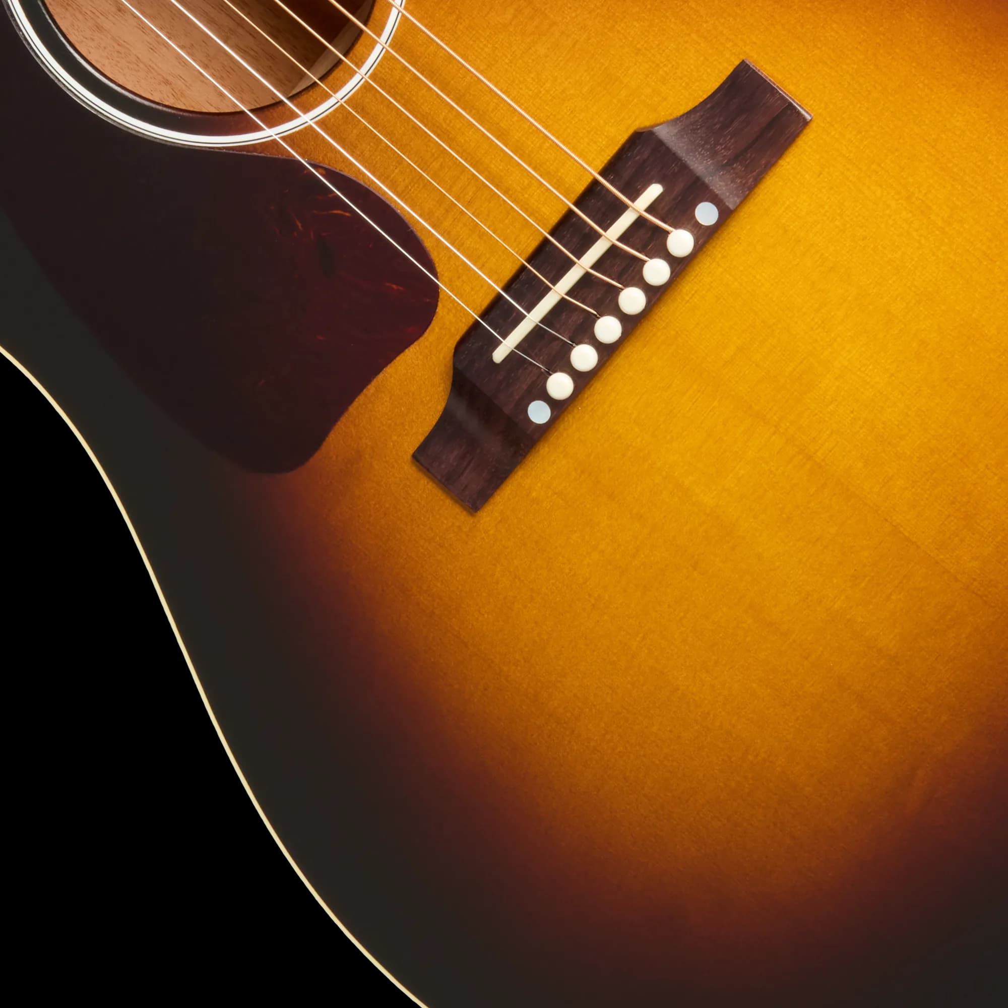 Gibson J-45 Special, Left-Handed, Satin Vintage Sunburst — photo 8