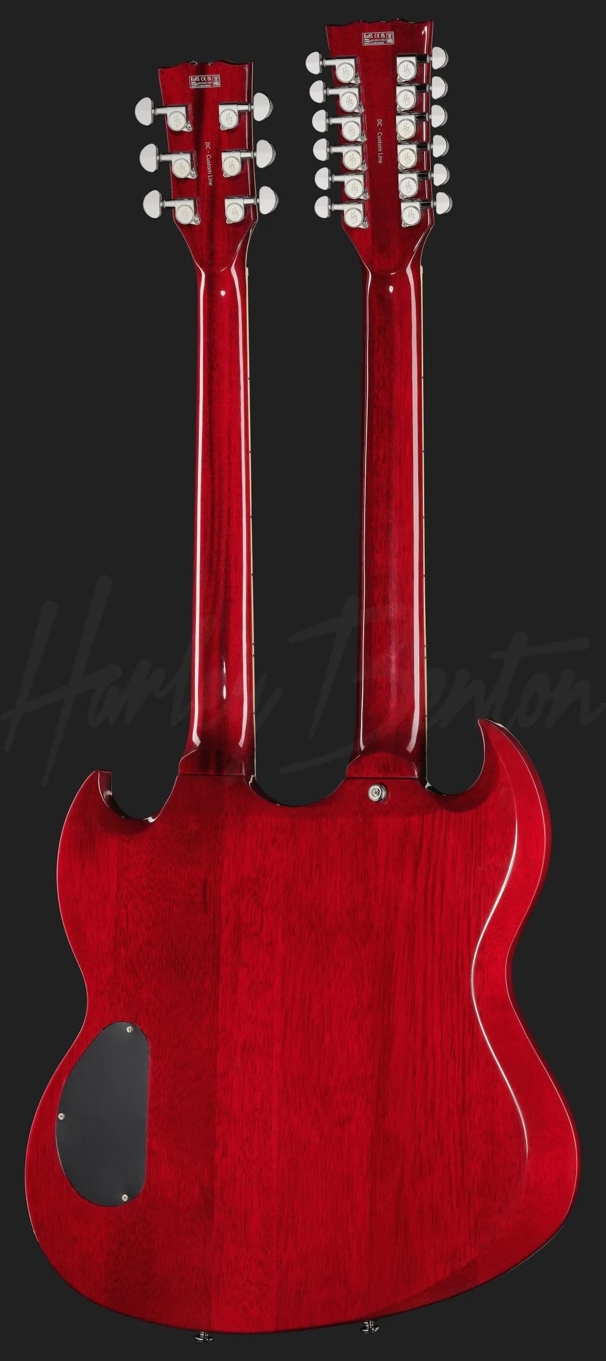 Harley Benton DC-Custom II 612 Cherry — photo 3