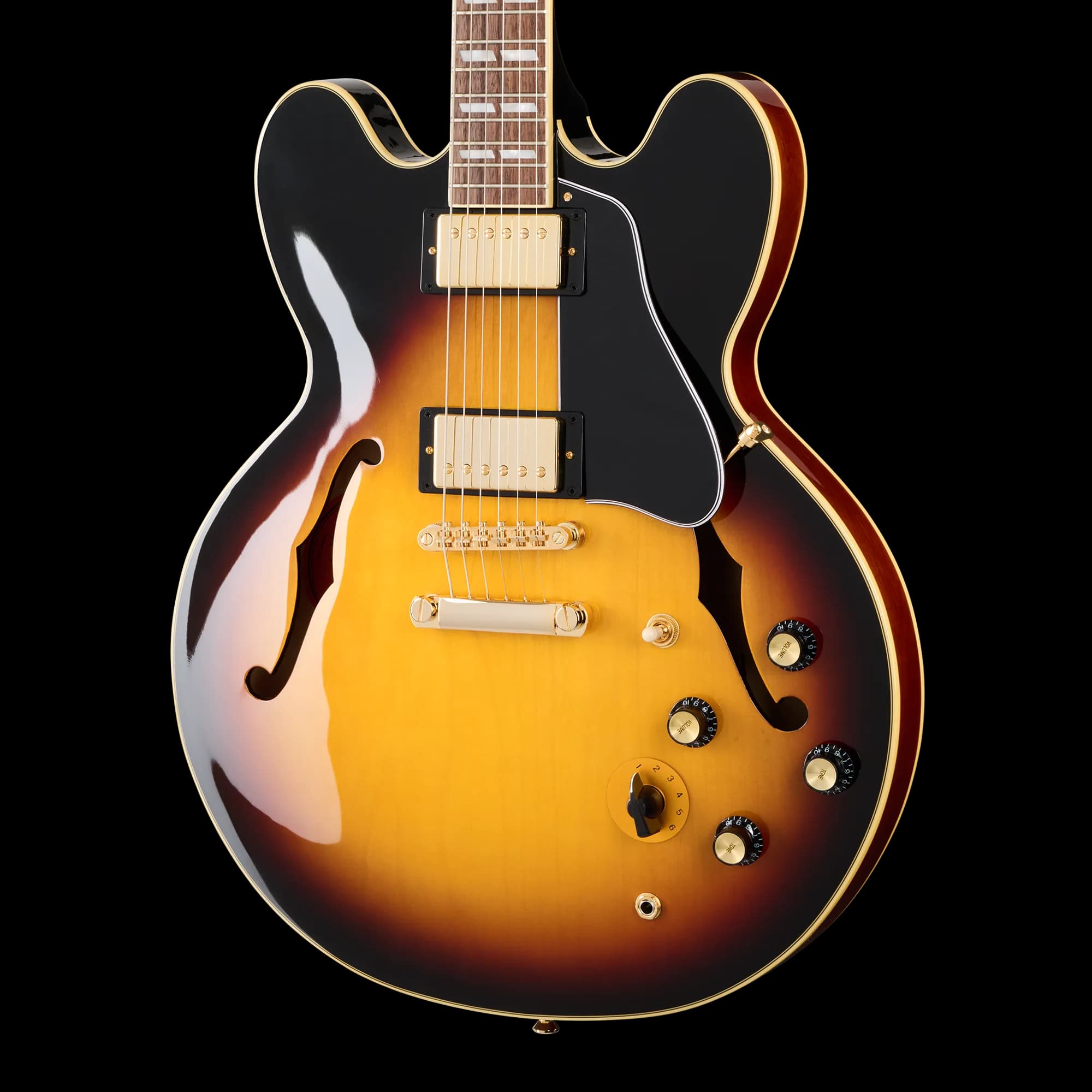 Epiphone ES-345, Tri-Burst, Exclusive