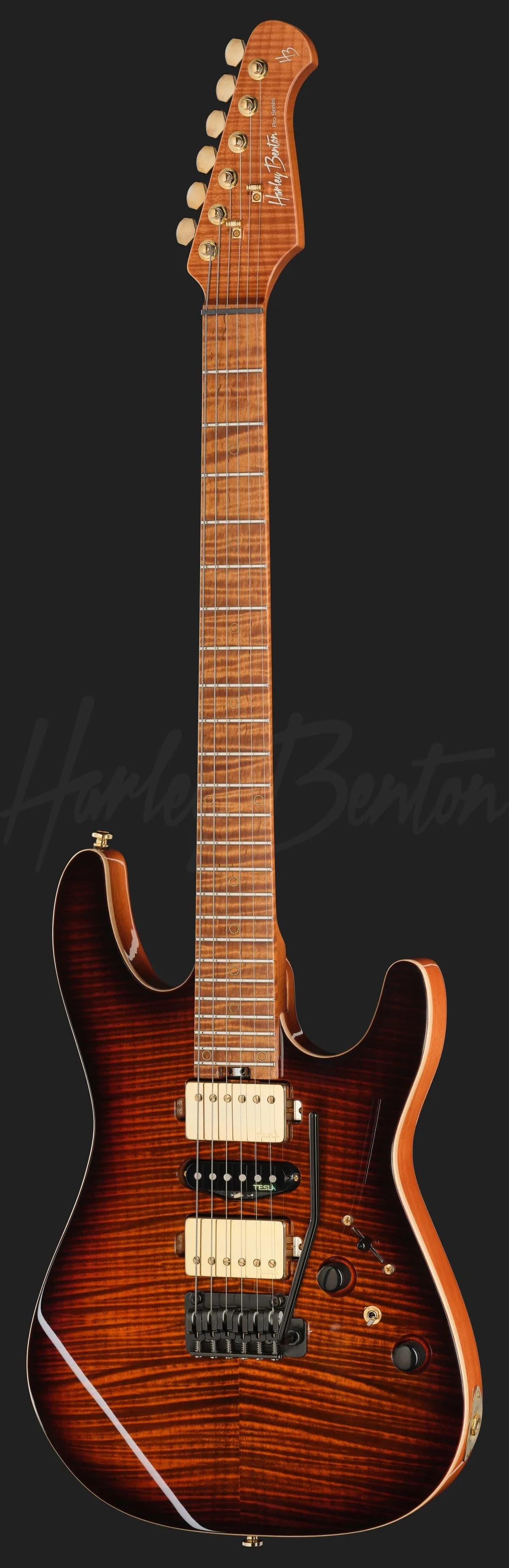 Harley Benton Fusion-IV HSH MN FBB — photo 2