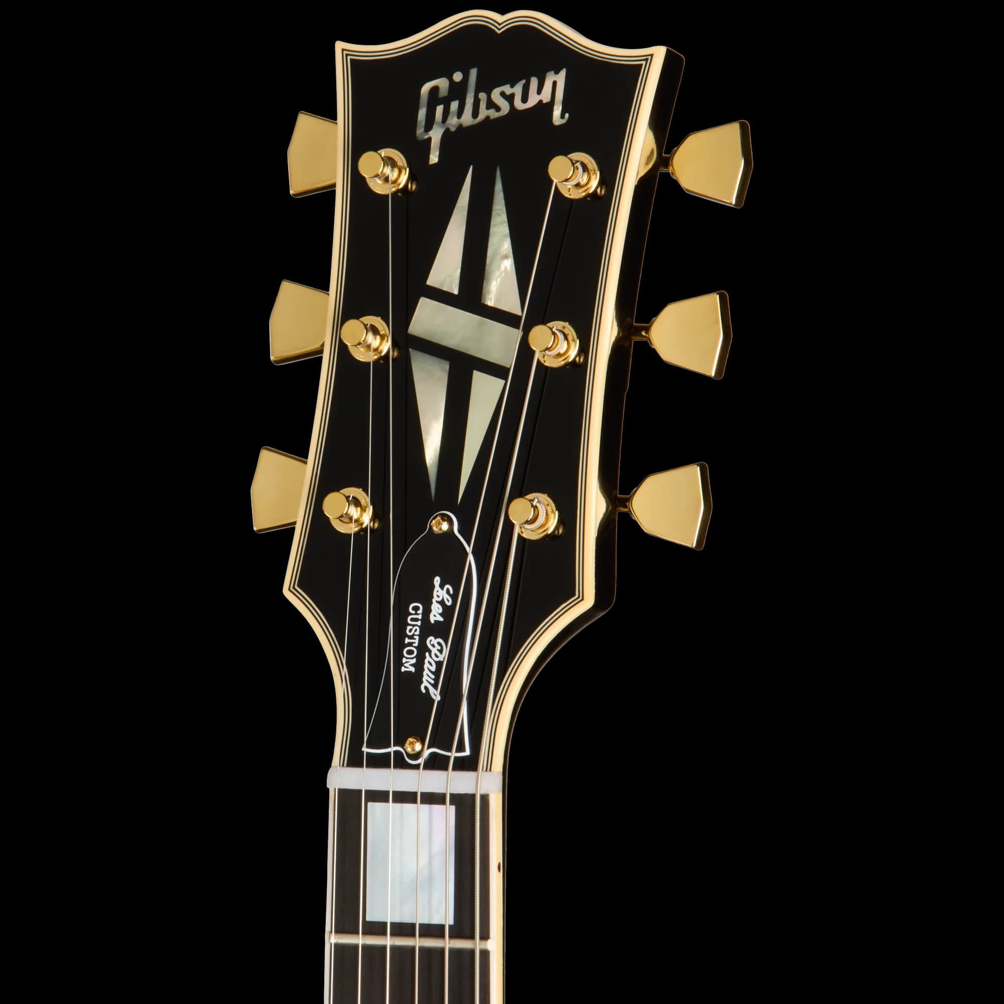 Gibson 1968 Les Paul Custom Reissue, Left-Handed, Gloss, Ebony — photo 3