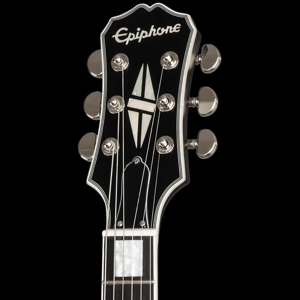 Epiphone Jared James Nichols Old Glory Les Paul Custom, Black Aged Gloss — photo 4