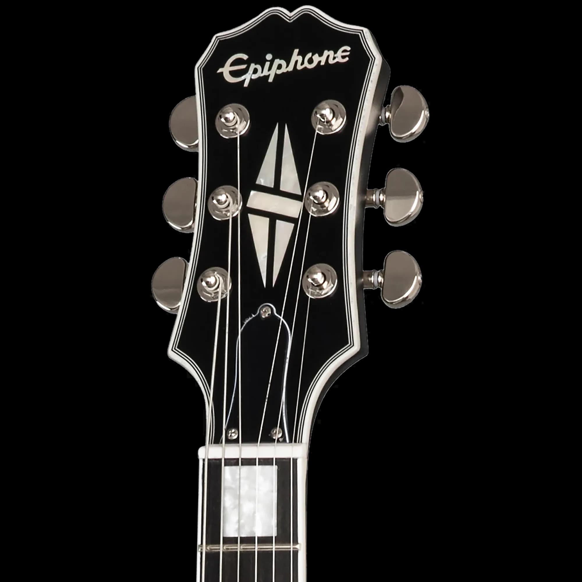 Epiphone Jared James Nichols Old Glory Les Paul Custom, Black Aged Gloss — photo 4