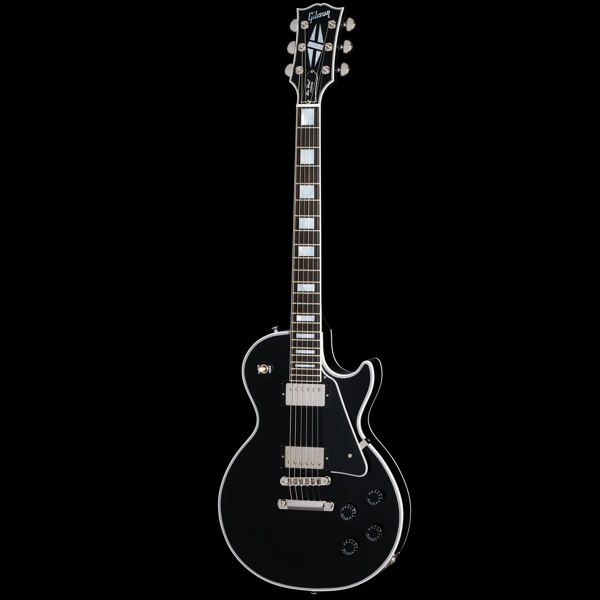 Gibson Les Paul Custom, Nickel Hardware, Ebony, Exclusive — photo 3