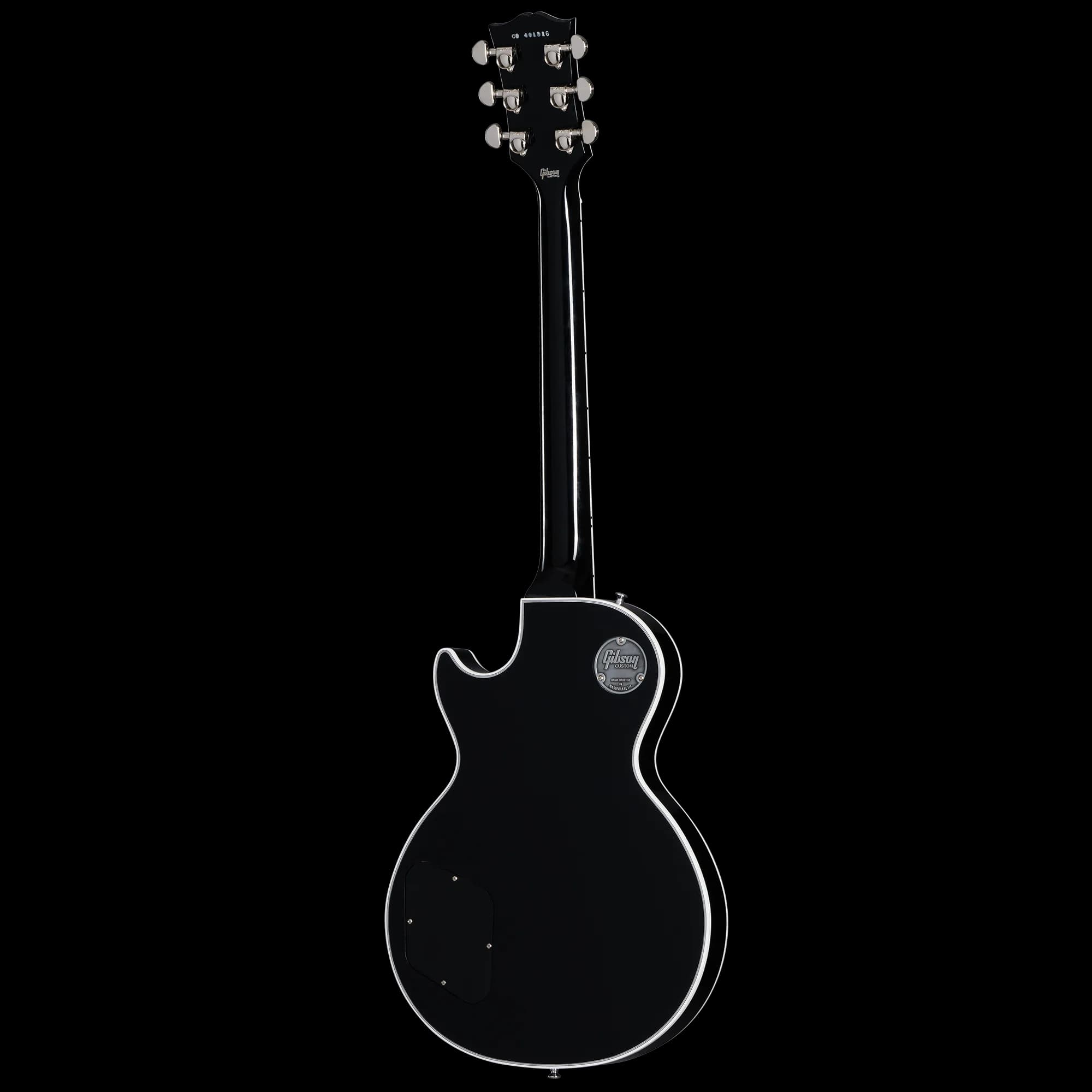 Gibson Les Paul Custom, Nickel Hardware, Ebony, Exclusive — photo 4