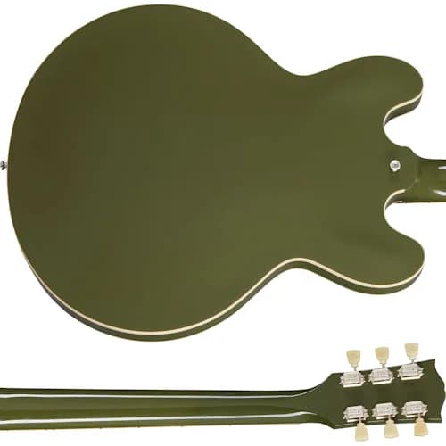 Gibson ES 335 Exclusive, Olive Drab — photo 6