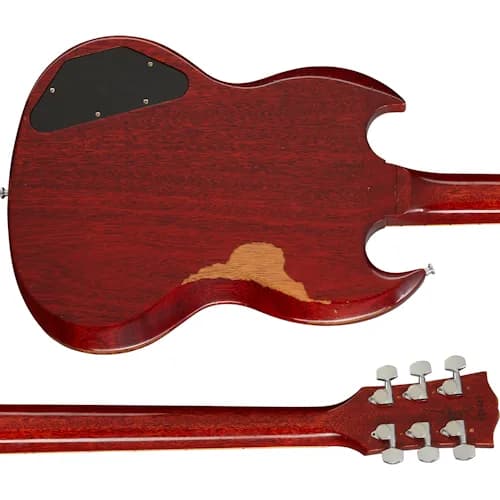 Gibson Tony Iommi "Monkey" 1964 SG Special Replica, Right-Handed Aged / Signed, Right-Handed Aged/Signed — photo 6