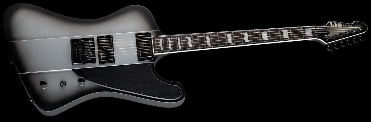 ESP PHOENIX-1000 Evertune Silver Sunburst Satin — photo 3