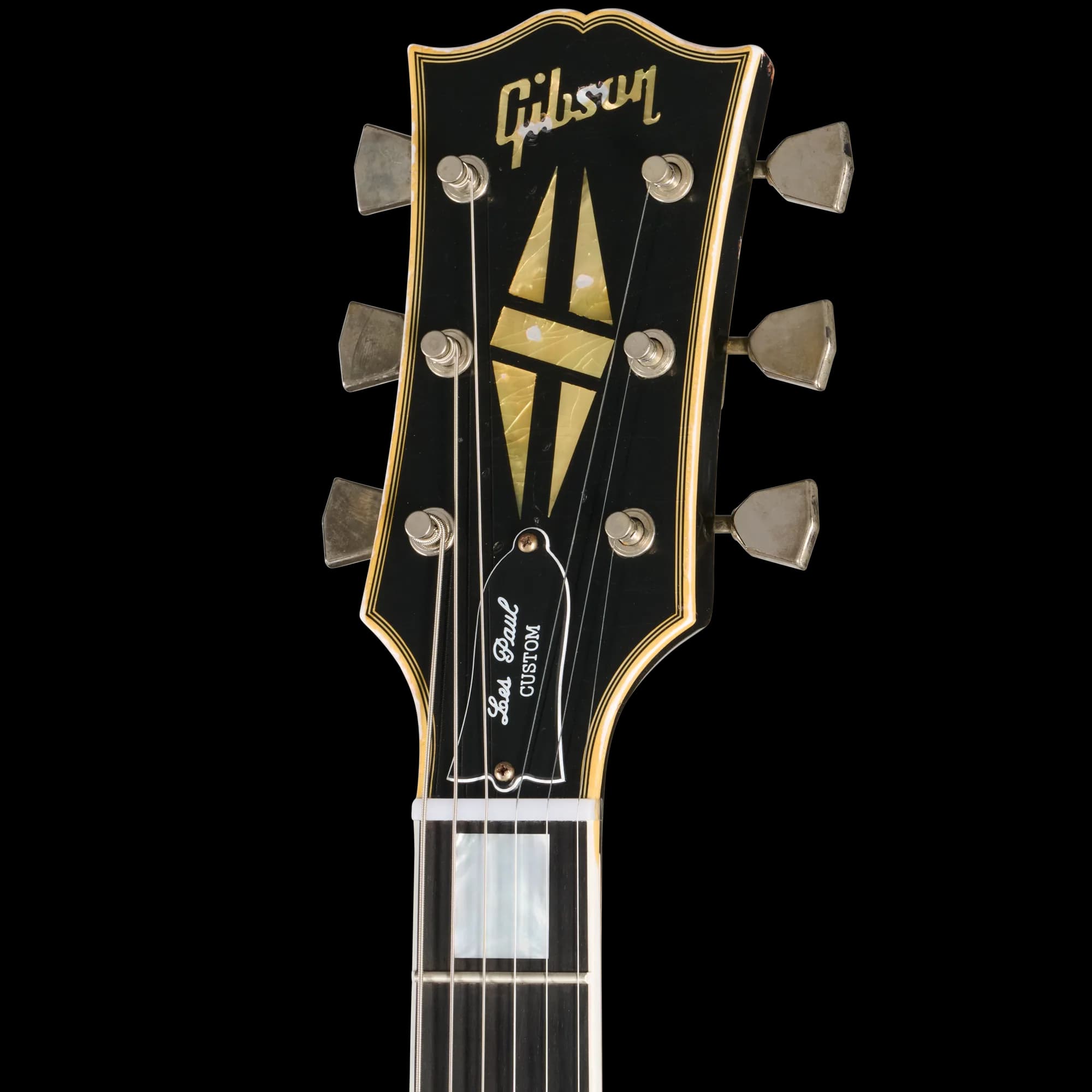Gibson LE 1968 Les Paul Custom Reissue, Heavy Aged, Olive Drab Top — photo 5