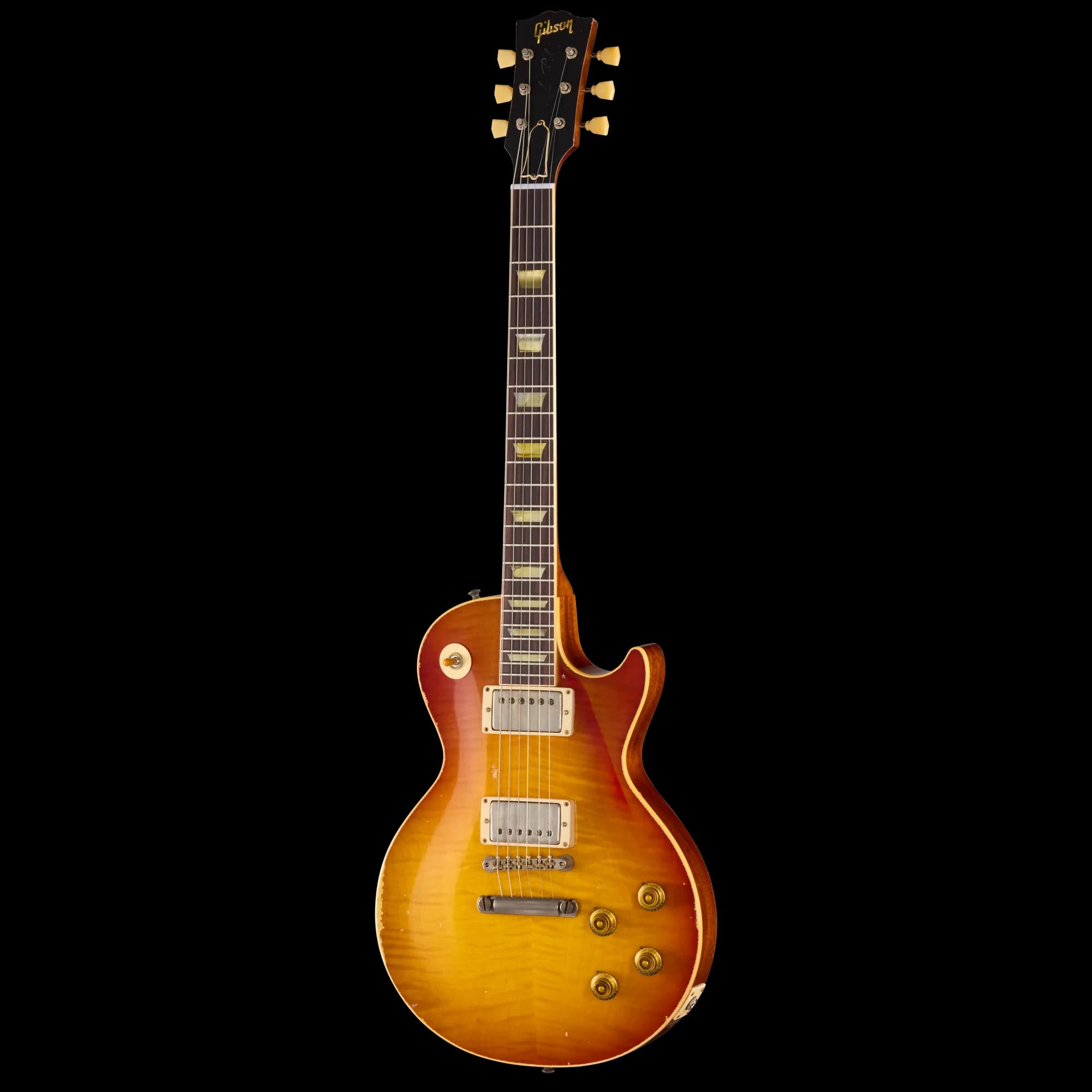 Gibson LE 1959 Les Paul Standard Reissue, Heavy Aged, Molten Amber Burst — photo 8