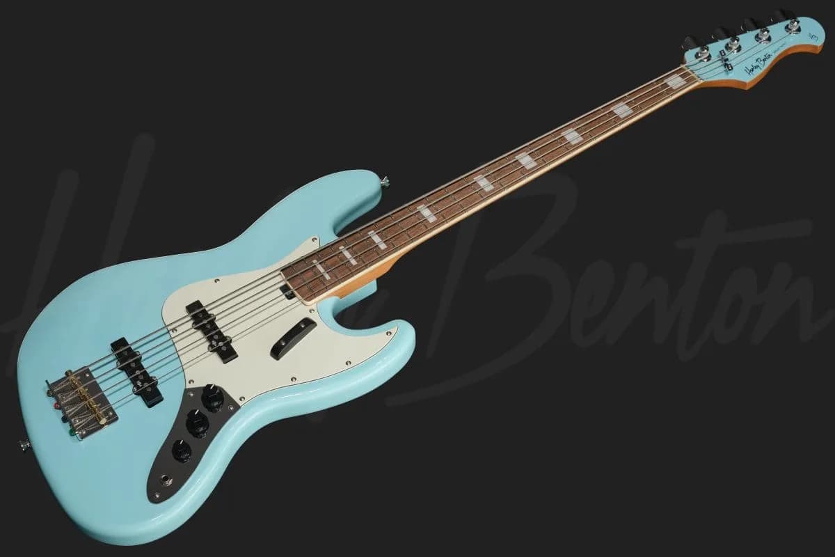 Harley Benton MV-4JB Daphne Blue — photo 8