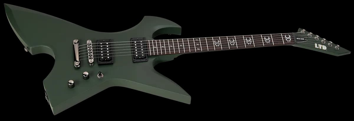 ESP MAX-200 Rpr Military Green Satin — photo 3