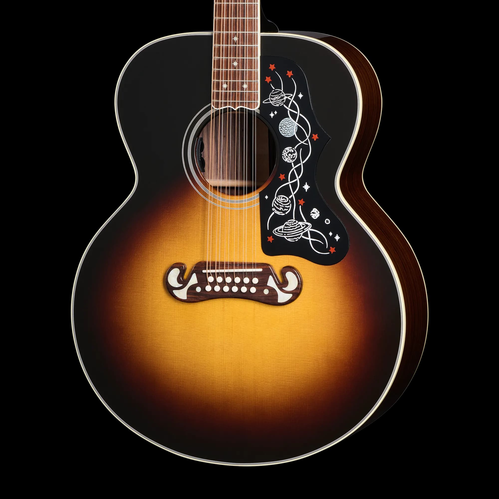 Gibson Brian May SJ-200 12-String, Vintage Sunburst