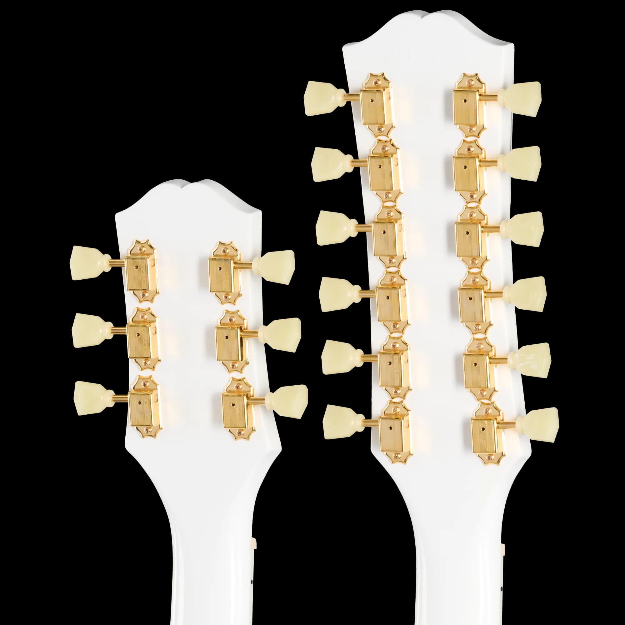 Epiphone EDS-1275 Doubleneck, Alpine White — photo 6