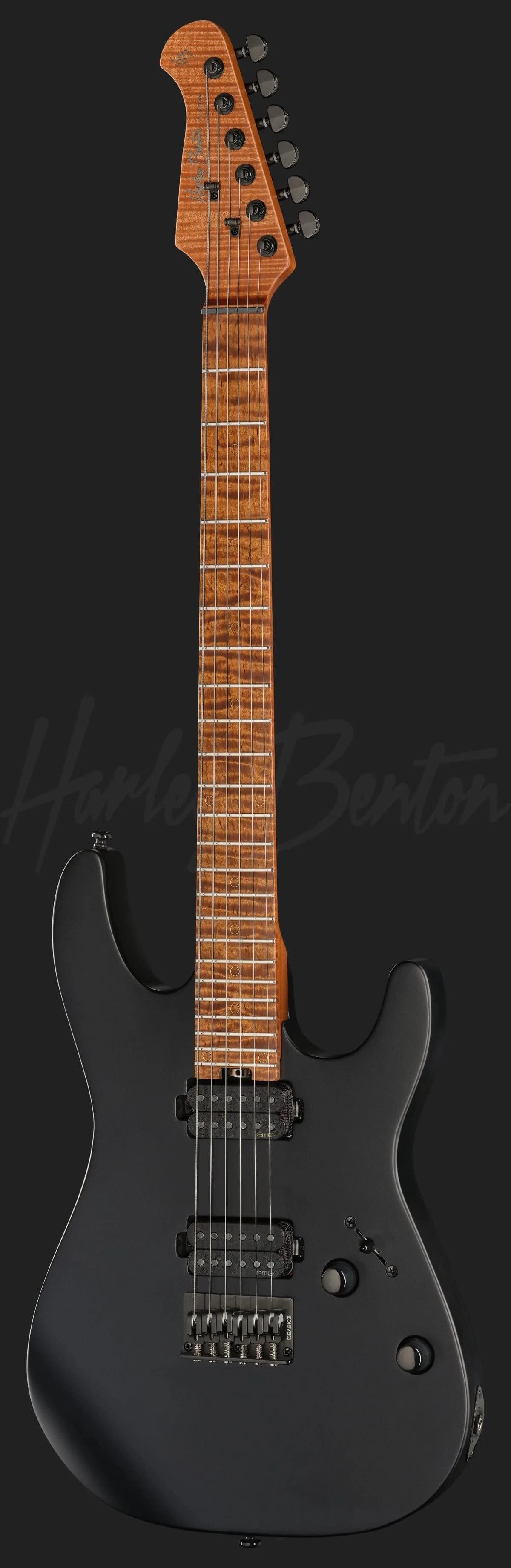 Harley Benton Fusion-IV MN HT EMG SBK — photo 2