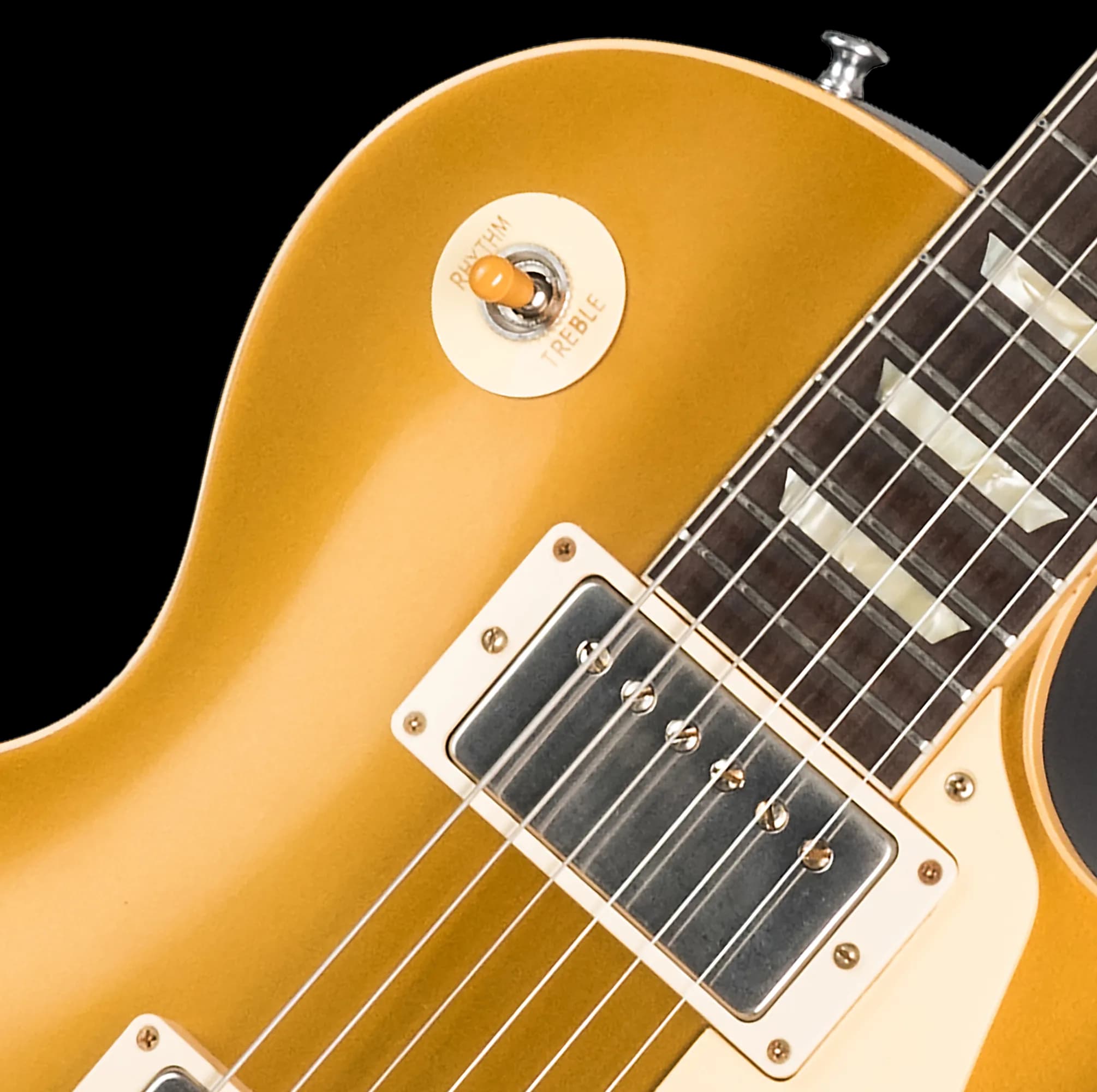 Gibson 1957 Les Paul Standard Reissue, VOS Double Gold with Dark Back — photo 7