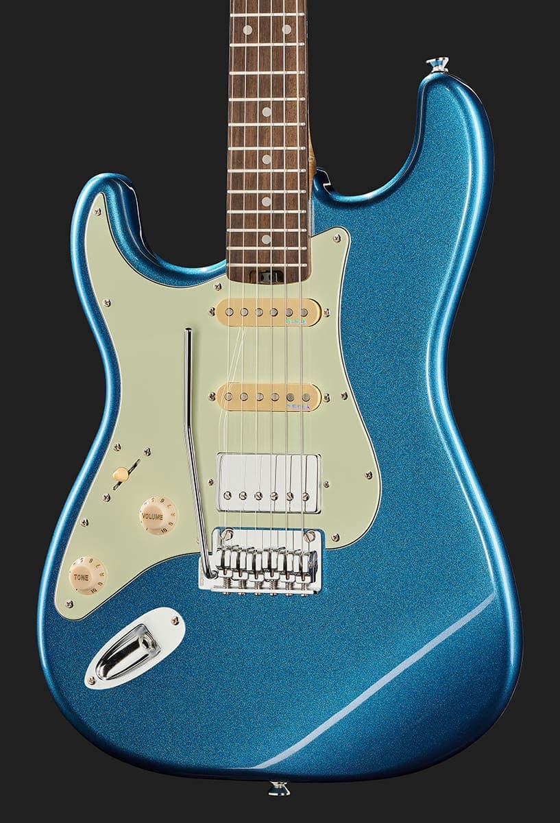 Harley Benton ST-Modern Plus HSS LH Lake Placid Blue — photo 4