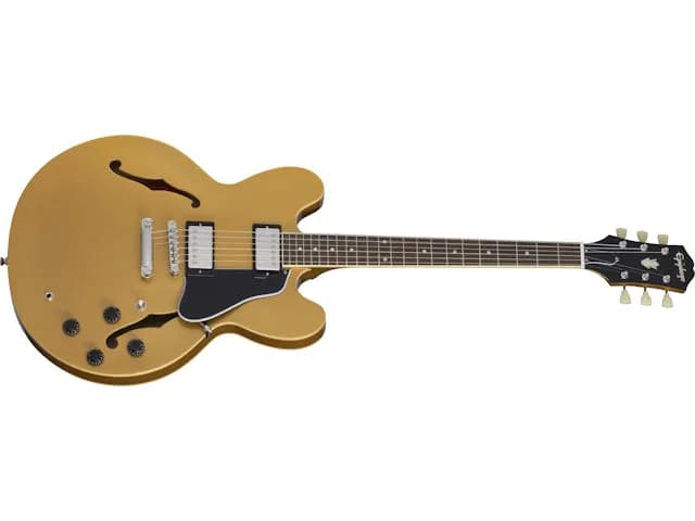 Epiphone ES-335 Traditional Pro Exclusive, Metallic Gold — photo 7