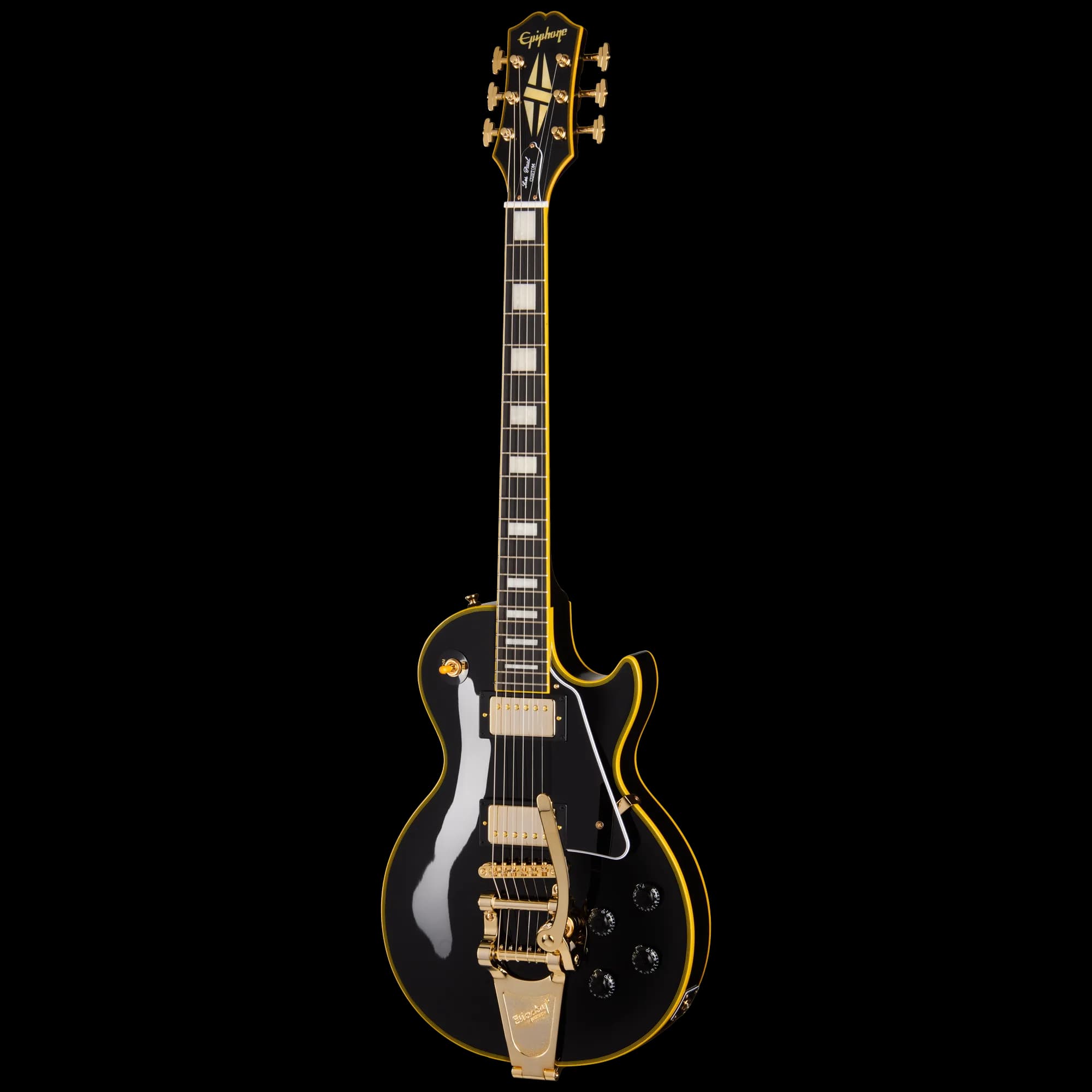 Epiphone Joe Bonamassa 1959 Les Paul Custom, Antique Ebony — photo 3