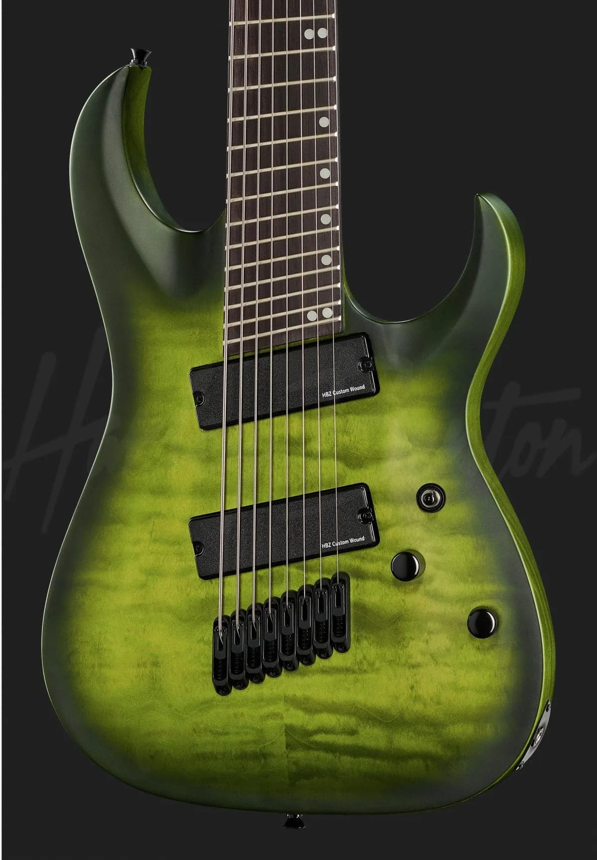 Harley Benton MultiScale-8 NT QEB DLX — photo 4
