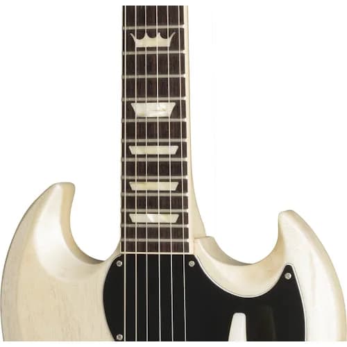 Gibson Brian Ray '62 SG Junior, White Fox — photo 4