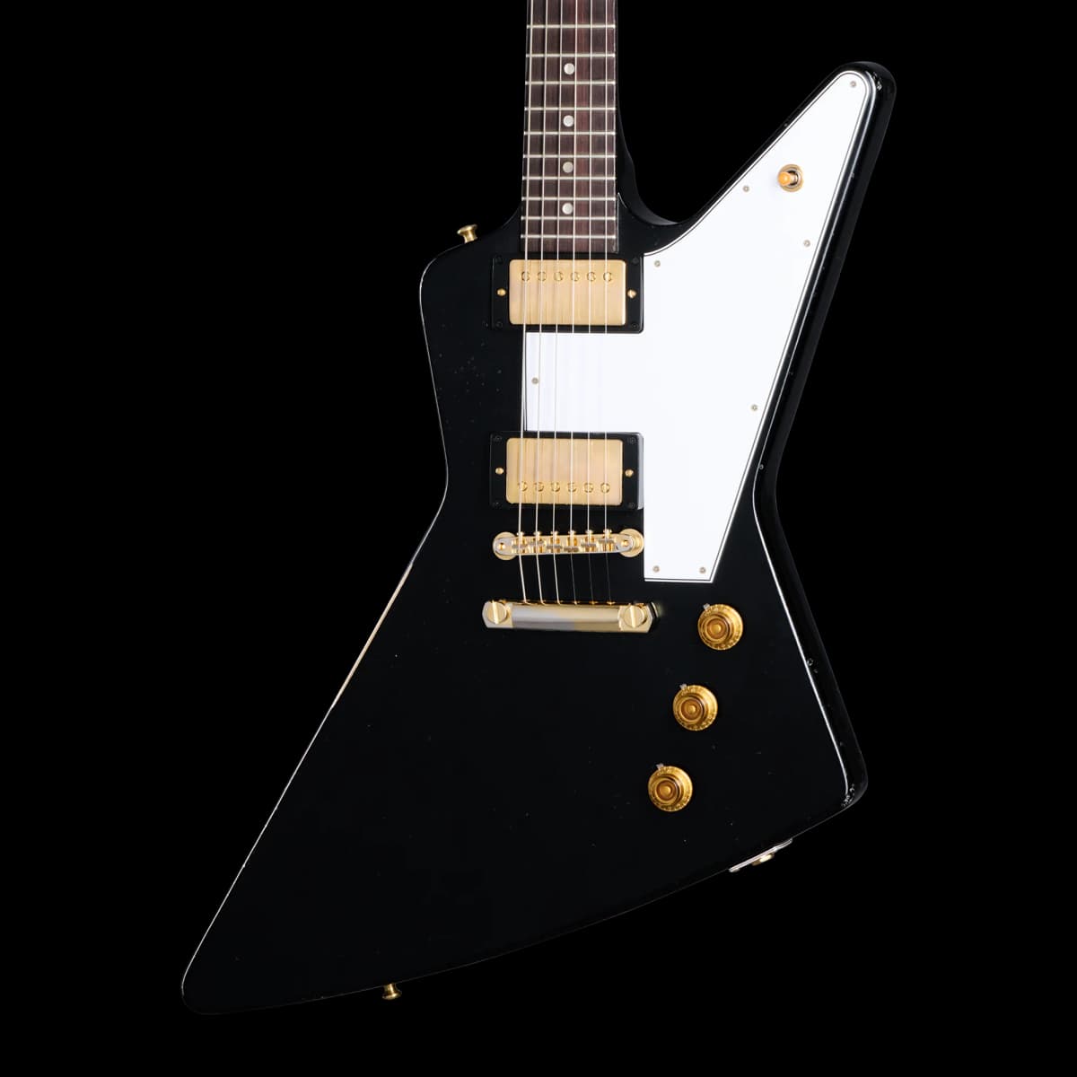 Gibson 1958 Korina Explorer Reissue, Light Aged, Ebony