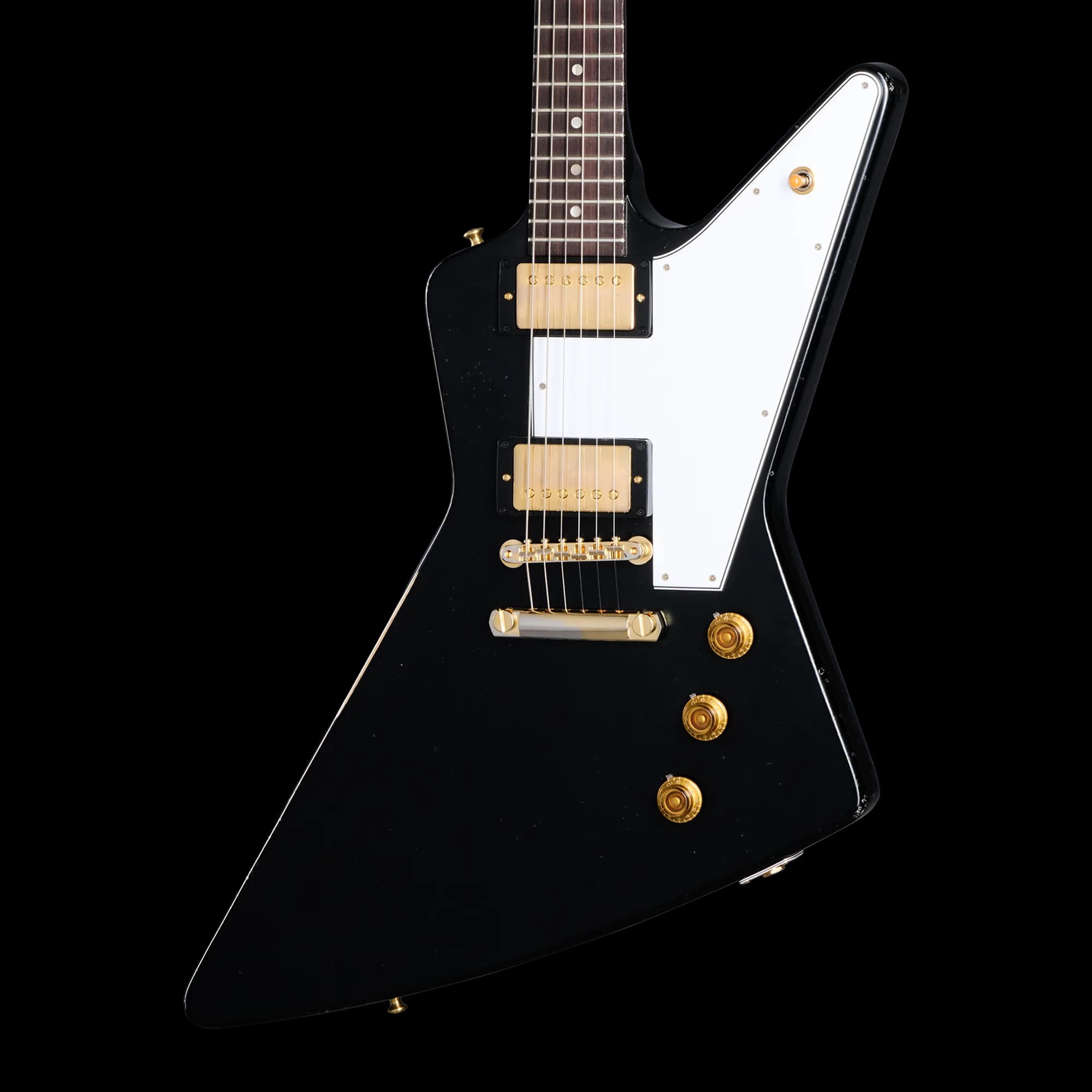 Gibson 1958 Korina Explorer Reissue, Light Aged, Ebony