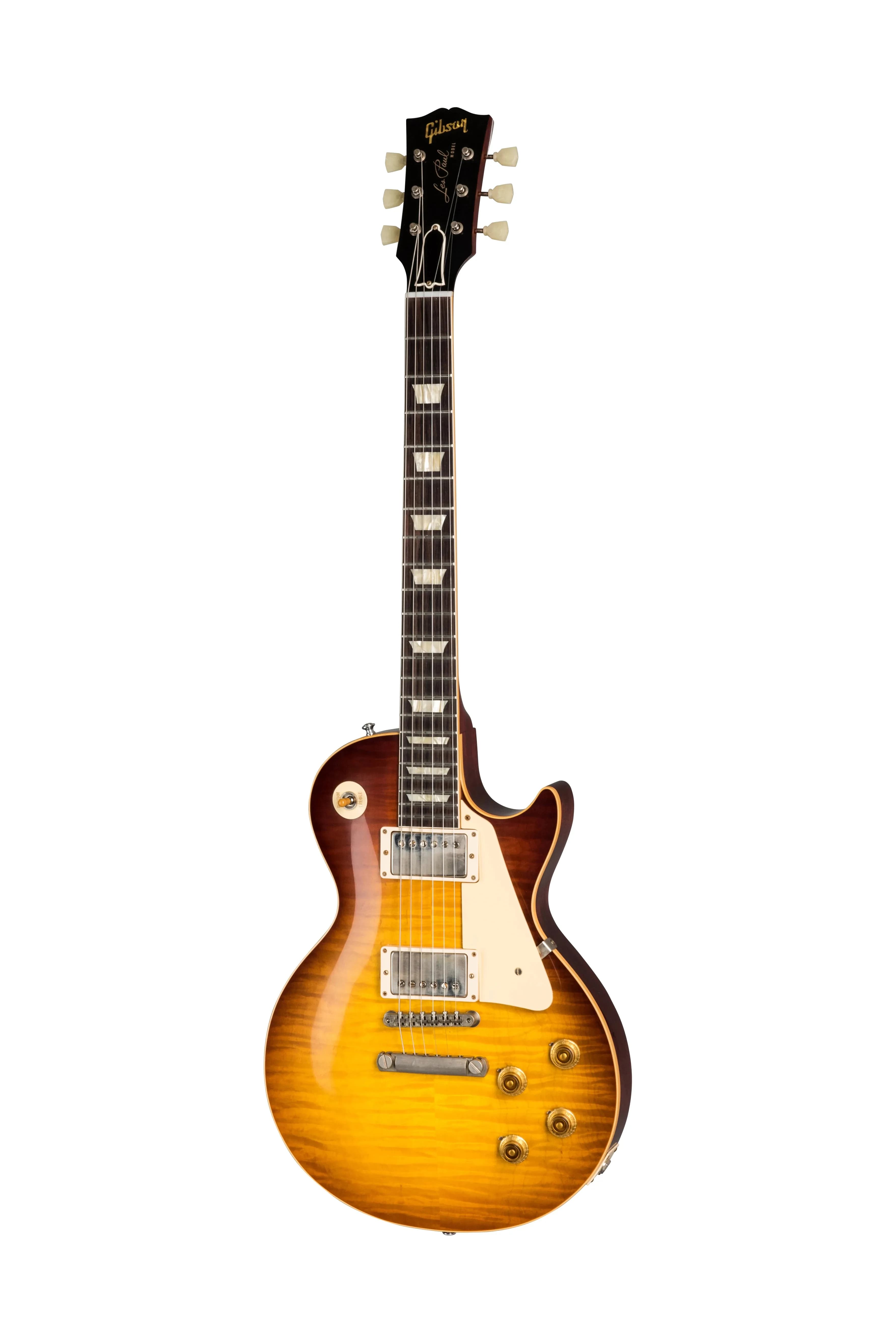 Gibson 60th Anniversary 1959 Les Paul Standard, Slow Iced Tea Fade (Brown/Pink Lifton Reissue 5-Latch Case Included)