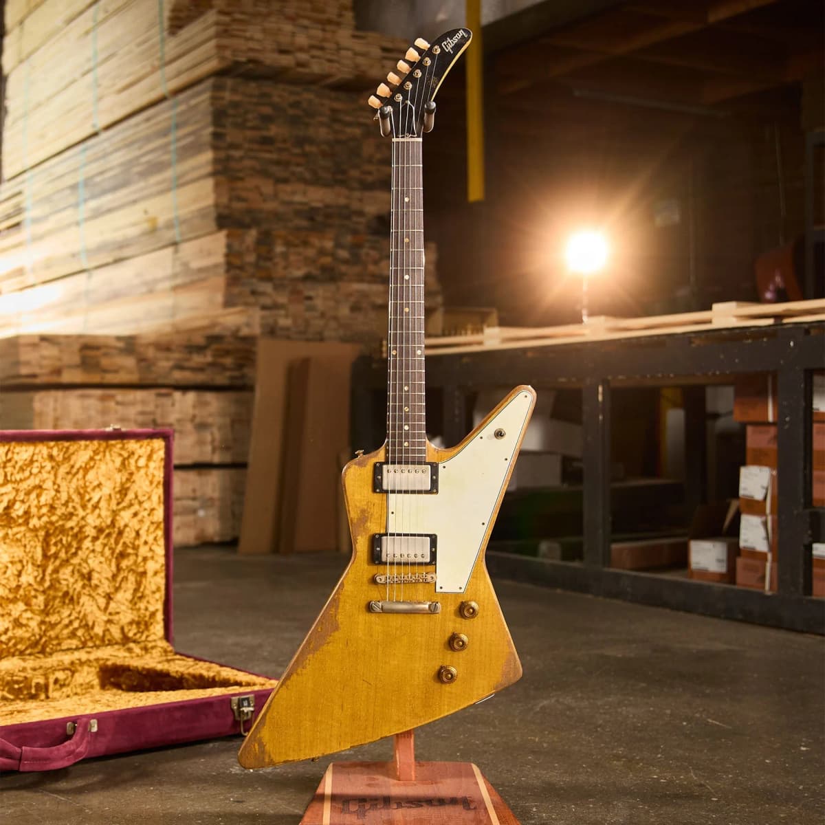 Gibson Leo Scala Ultra Addiction Explorer #2, Natural — photo 7