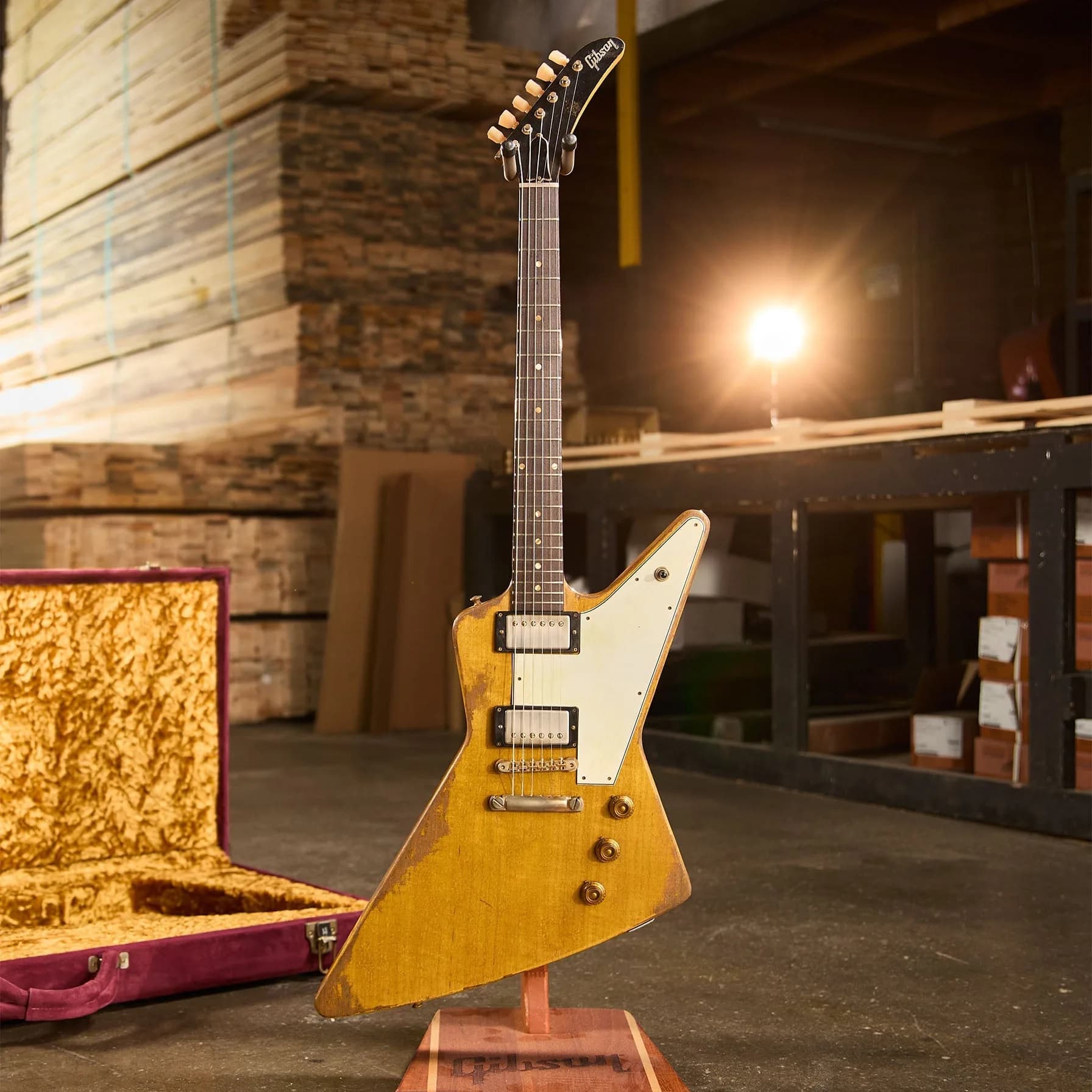 Gibson Leo Scala Ultra Addiction Explorer #2, Natural — photo 7