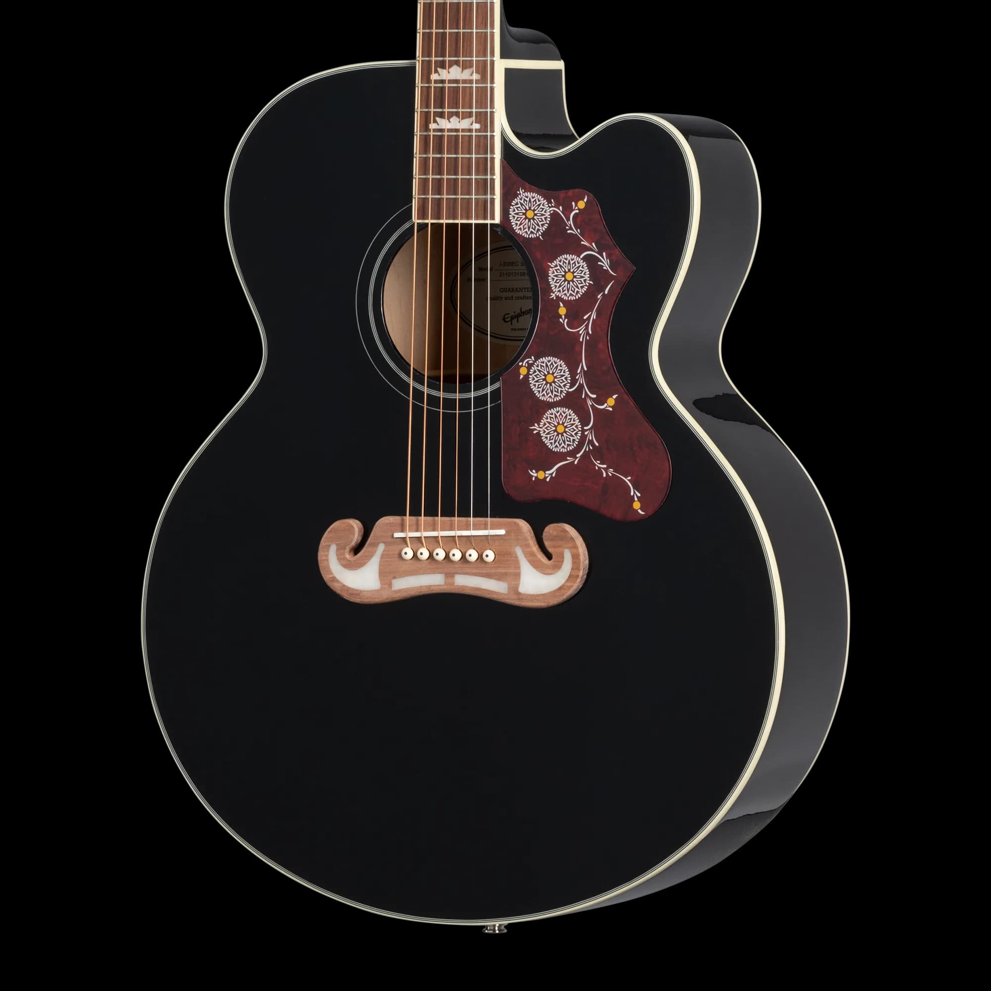 Epiphone J-200 Studio EC, Black