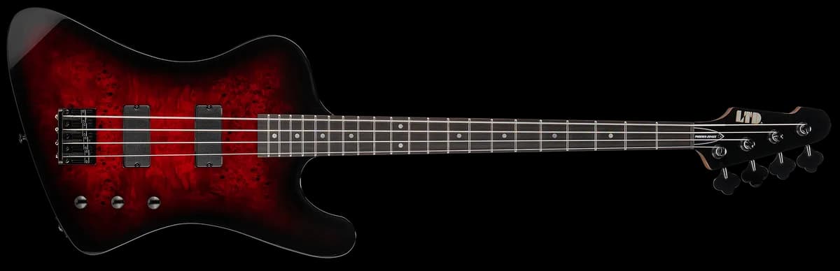 ESP PHOENIX-204DX Red Burst