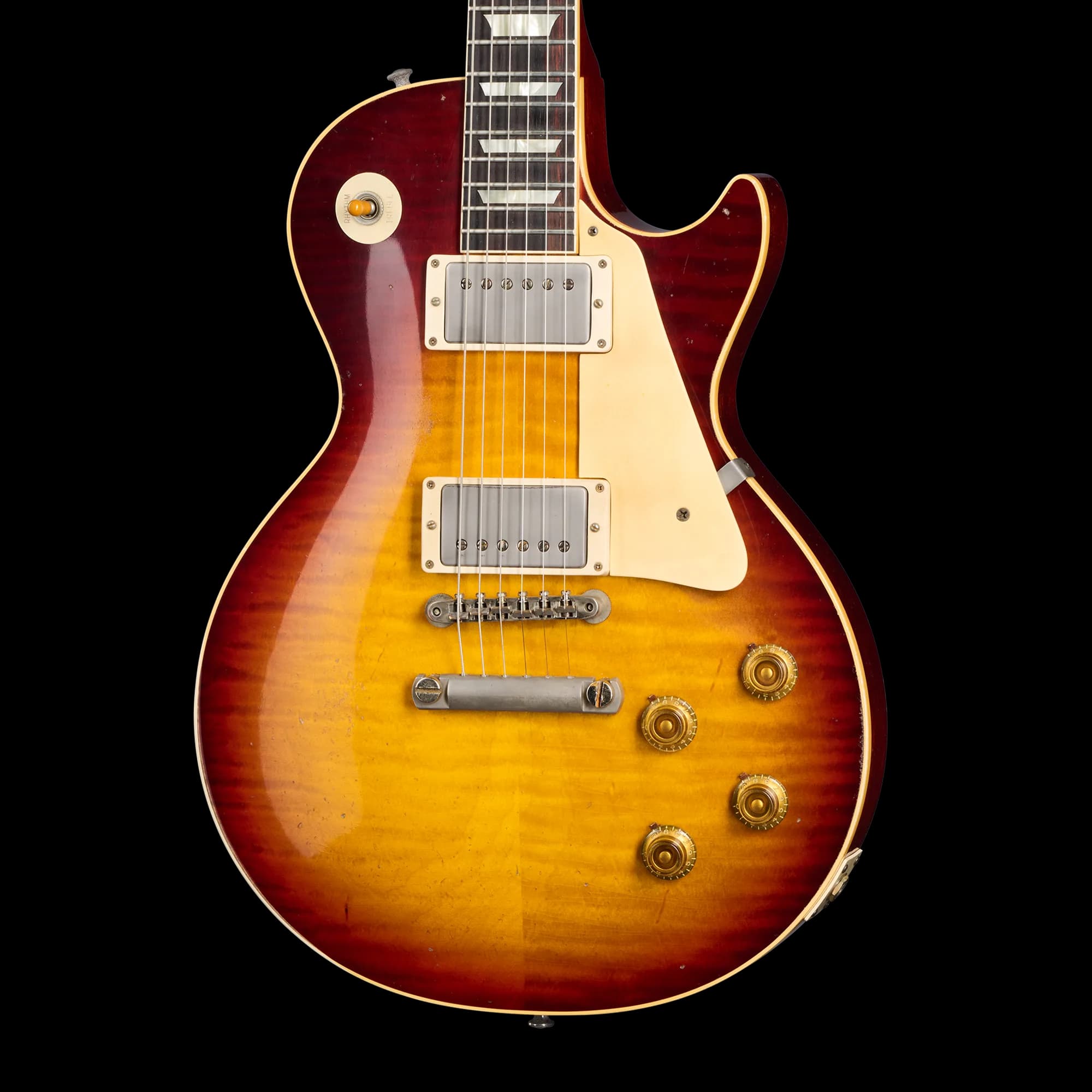 Gibson 1959 Les Paul Standard Reissue Limited Edition Murphy Lab Aged With Brazilian Rosewood, Tom's Dark Burst