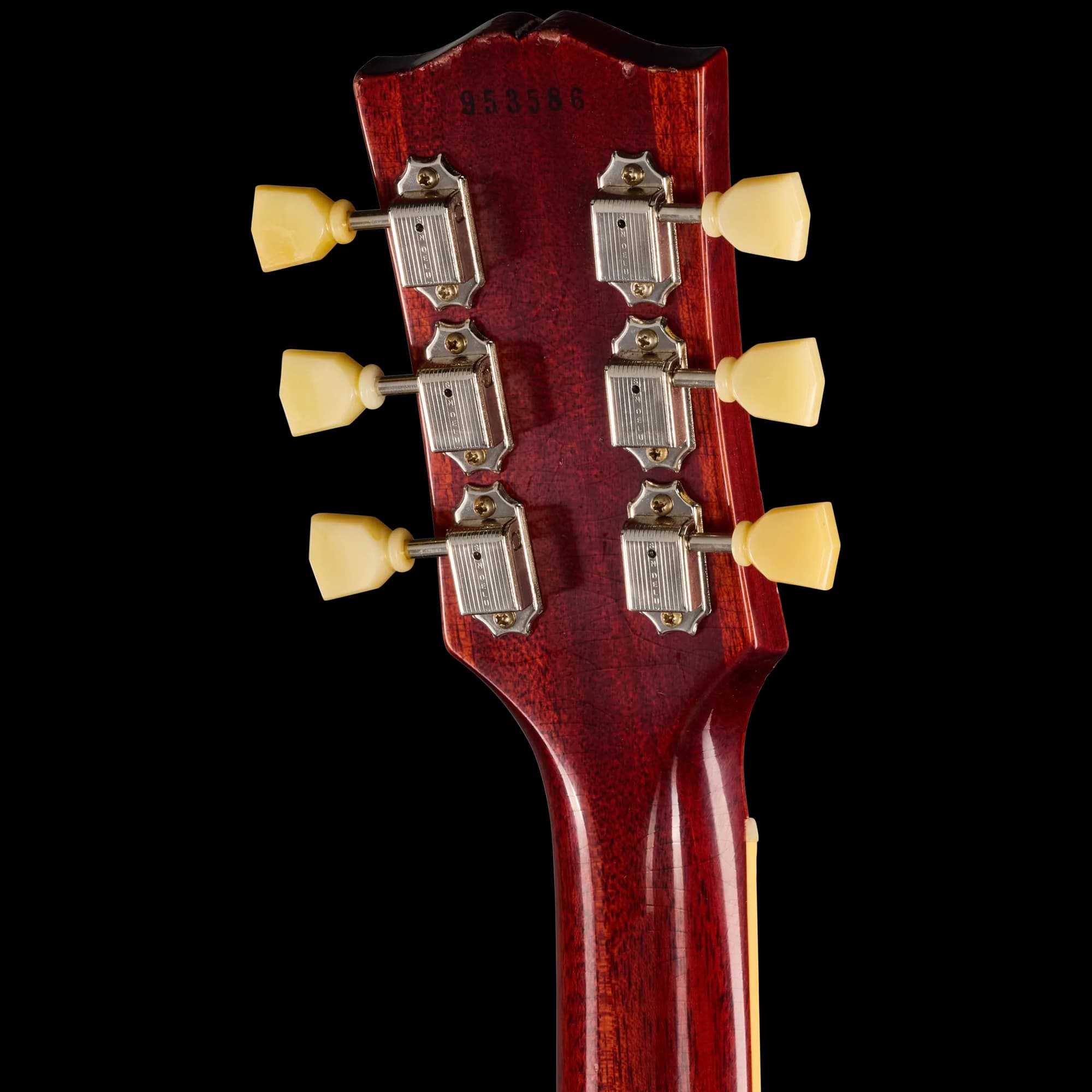 Gibson LE 1959 Les Paul Standard Reissue with Birdseye Maple Top, Light Aged, Peach Tea Burst — photo 6