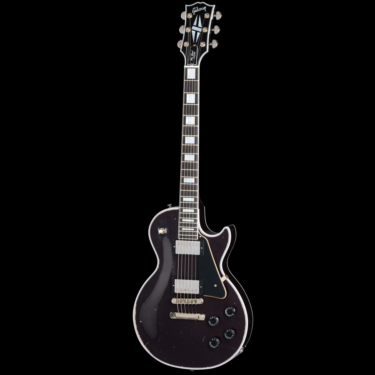 Gibson Les Paul Custom, Heavy Aged, Oxblood — photo 4