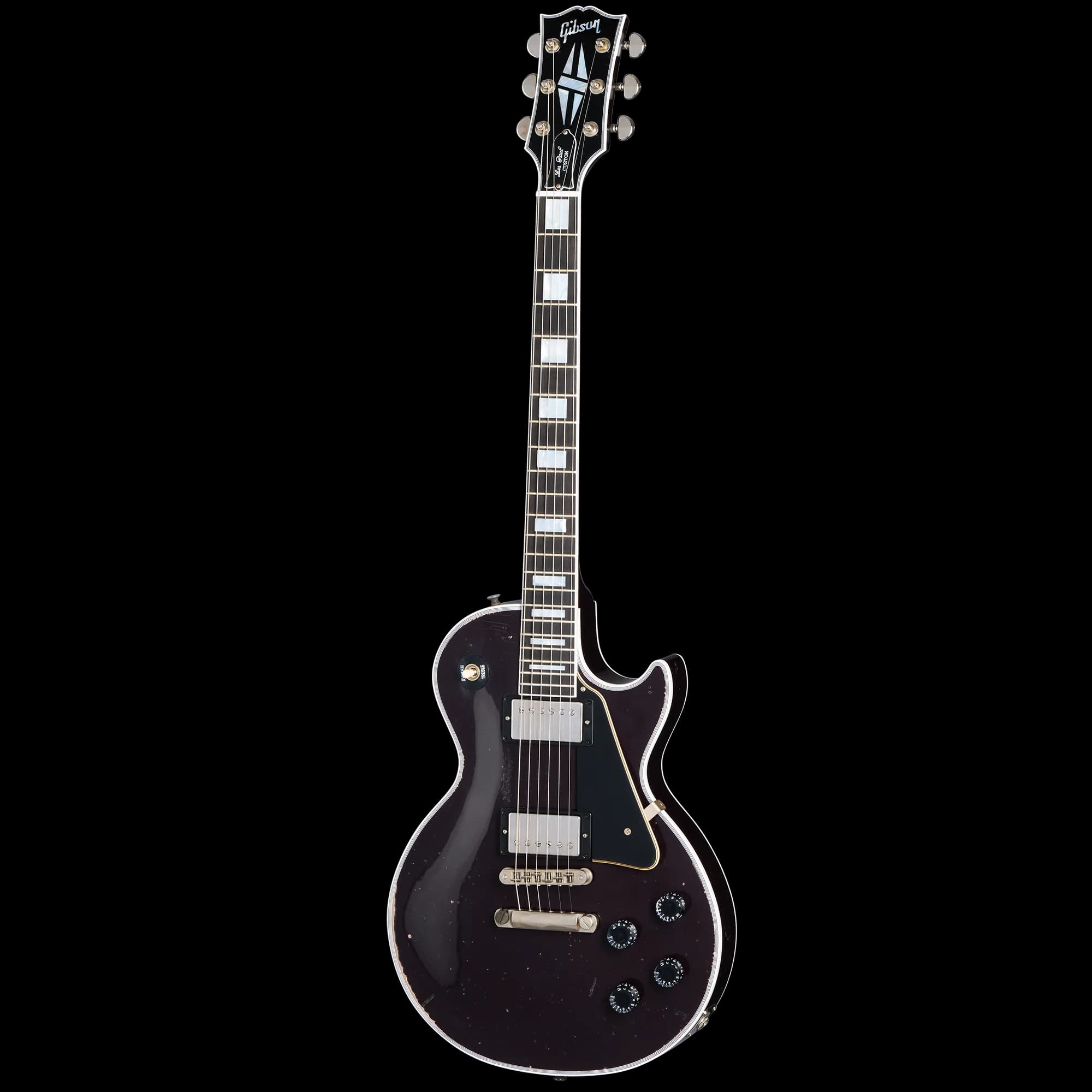 Gibson Les Paul Custom, Heavy Aged, Oxblood — photo 4