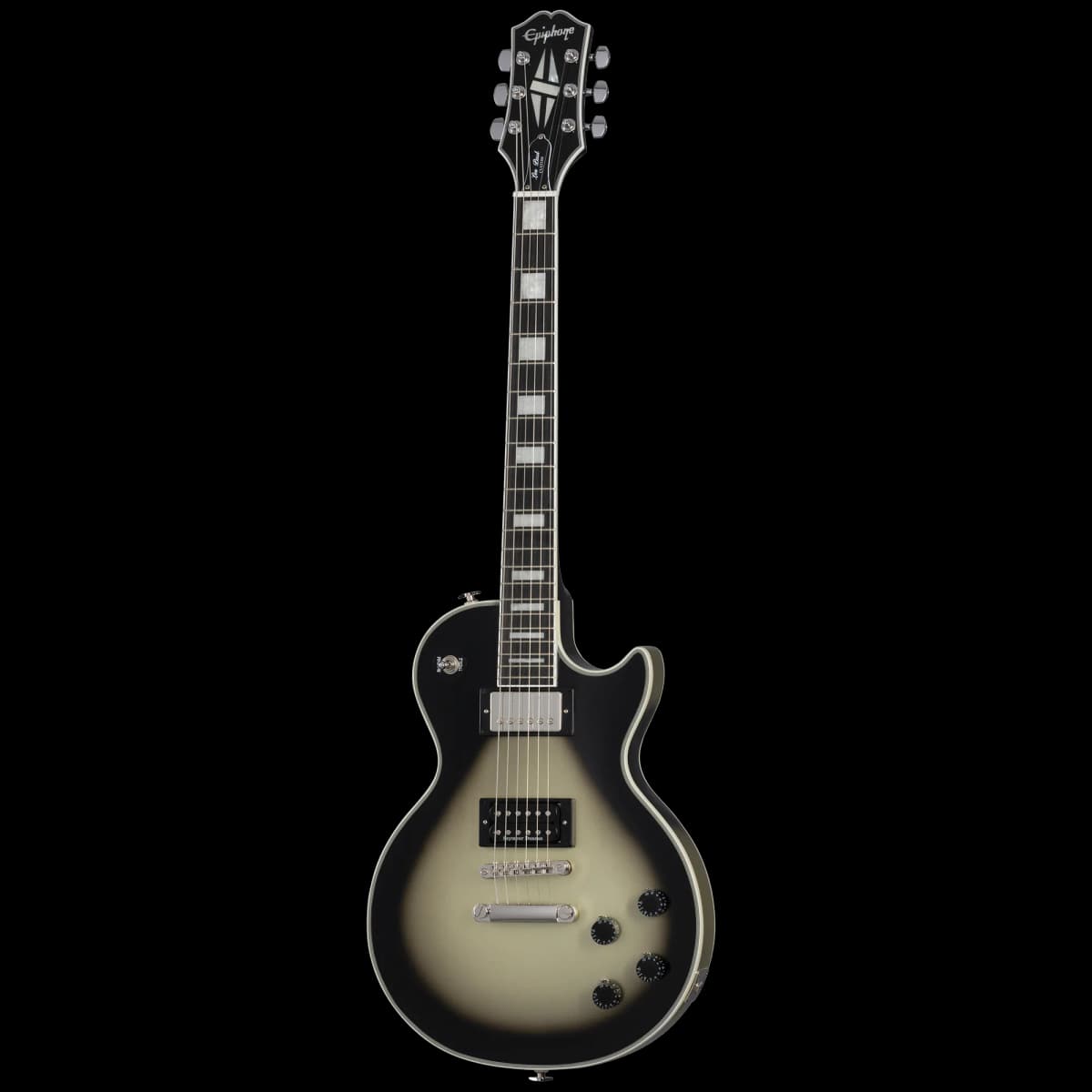 Epiphone Adam Jones Les Paul Custom Art Collection: Julie Heffernan’s “Self Portrait as Not Dead Yet”, Antique Silverburst — photo 3