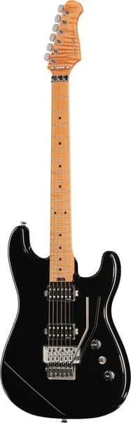 Harley Benton ST-80FR MN HH Black