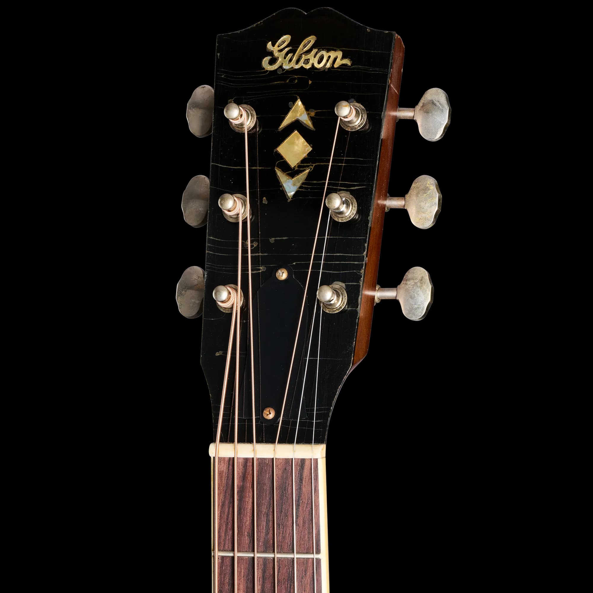 Gibson 1936 Advanced Jumbo Reissue, Heavy Aged, Vintage Sunburst — photo 5