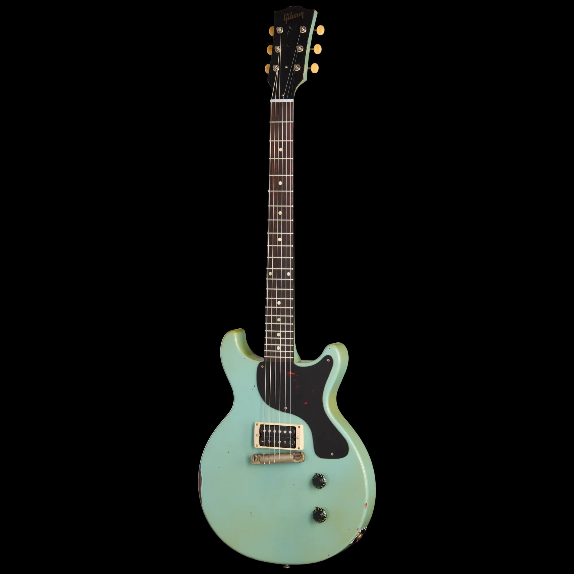 Gibson 1958 Les Paul Junior Reissue, Heavy Aged, Maui Blue — photo 3